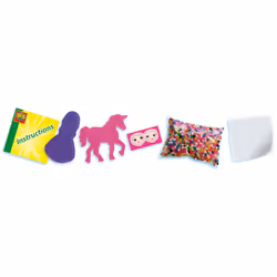 SES Creative Beedz Iron on beads - Unicorns and princesses