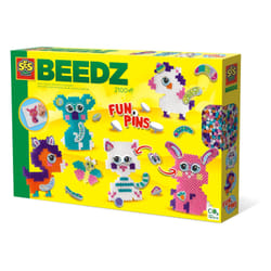 SES Creative Beedz Iron on beads - FunPins glitter animals