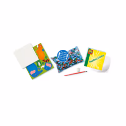 SES Creative Beedz Iron on beads - Safari animals - 2000 Iron on beads, High quality, Bright colours, Age 5+