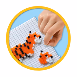 SES Creative Beedz Iron on beads - Safari animals - 2000 Iron on beads, High quality, Bright colours, Age 5+ - Additional view 5