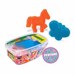 SES Creative Beedz Mix iron on beads perfume 5000 horse and butterfly