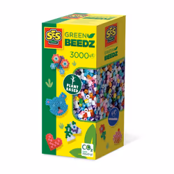 SES Creative Beedz Green - Iron on beads mix 3000, 5 yr(s), Boy/Girl, Child, Multicolour, 300 pc(s), Not for children under 3 ...