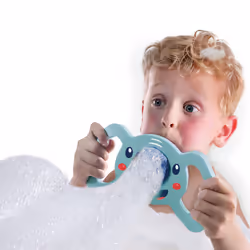 SES Creative Tiny Talents Elephant foam bubbler in the bath