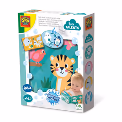 SES Creative Tiny Talents Bath book - Colouring with water, Bath coloring pages, Boy/Girl, 0.5 yr(s), Multicolour