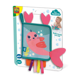 SES Creative Tiny Talents Bath book with tails