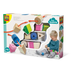 SES Creative Tiny Talents Lacing sensory beads