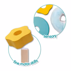 SES Creative Tiny Talents Sensory stacking tower