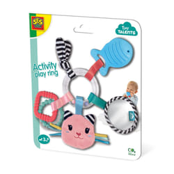 SES Creative Tiny Talents Activity play ring - Katy cat