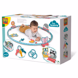 SES Creative Tiny Talents Sense around activity hoop, 0.1 yr(s), Cardboard, Multicolour
