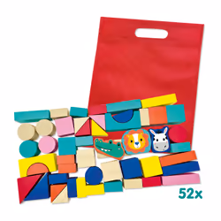 SES Creative Tiny Talents Wooden building blocks