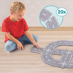 SES Creative Tiny Talents Felt road circuit 20pcs