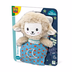 SES Creative Tiny Talents Sleepy sheep - Night buddy glow in the dark, Toy sheep, 0 yr(s)