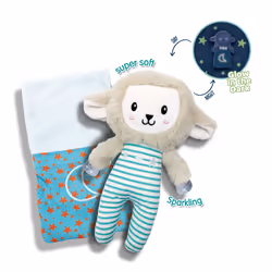 SES Creative Tiny Talents Sleepy sheep - Night buddy glow in the dark