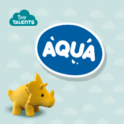 SES Creative Tiny Talents Bath Triceratops - 100% natural rubber - Additional view 4