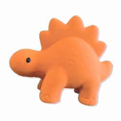 SES Creative Tiny Talents Bath Stegosaurus - 100% natural rubber