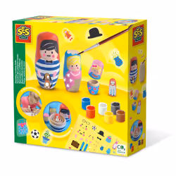 SES Creative Painting nesting dolls, Children's craft kit, 5 yr(s), Multicolour, 1 pc(s)