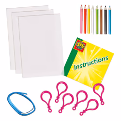 SES Creative Shrink film - Keychains