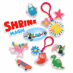 SES Creative Shrink film - Keychains