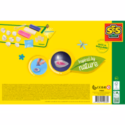 SES Creative Shell candles - Inspired by nature, Candle wax that melts and is to be poured into the shells, Age 6+