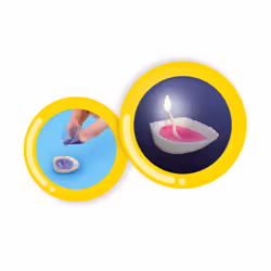 SES Creative Shell candles - Inspired by nature, Candle wax that melts and is to be poured into the shells, Age 6+ - Additional view 4
