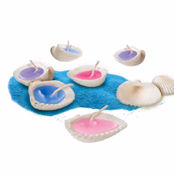 SES Creative Shell candles - Inspired by nature, Candle wax that melts and is to be poured into the shells, Age 6+ - Additional view 5