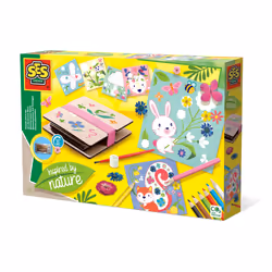 SES Creative Flower press art - Inspired by nature, Dried flowers without the wait, Can be used in microwave, Age 5+, Childre ...