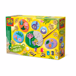 SES Creative Botanical relief casting and painting - Inspired by nature, Children's casting/painting kit, 5 yr(s), Multicolou ...