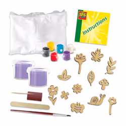 SES Creative Botanical relief casting and painting - Inspired by nature