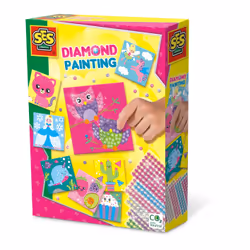 SES Creative Diamond painting, Children's craft kit, 3 yr(s), Multicolour
