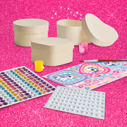 SES Creative Unicorn - Diamond painting wooden jewellery boxes