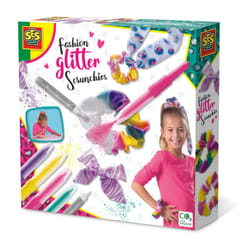 SES Creative Fashion glitter scrunchies