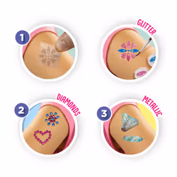 SES Creative 3 in 1 Glamour tattoos - Additional view 4