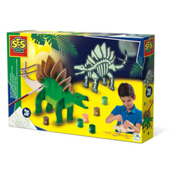 SES Creative Wooden dino glow in the dark