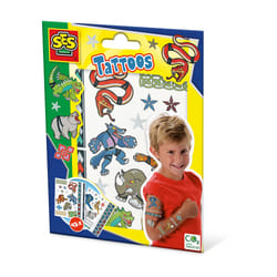 SES Creative Tattoos for children - Animal fighters