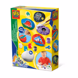 SES Creative Rub-on rock painting, Children's casting/painting kit, 5 yr(s), Multicolour