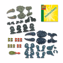 SES Creative Dinosaurs screw constructions