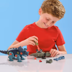 SES Creative Dinosaurs screw constructions