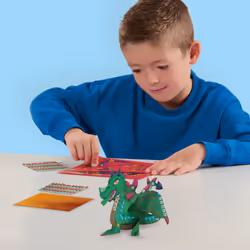 SES Creative Metallic dragons