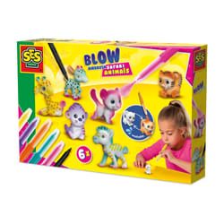 SES Creative Blow airbrush pens - Safari animals 6x
