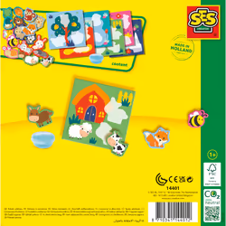 SES Creative My First - Where do I live? Sticking animals, This line enables the very young children to get creative, Age 1+