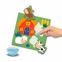SES Creative My First - Where do I live? Sticking animals, This line enables the very young children to get creative, Age 1+ - Additional view 4