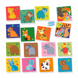 SES Creative My First - Sticking animal tails