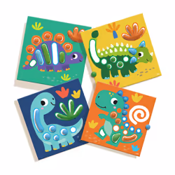 SES Creative My First 14409 Clay with Activity Cards - Roll, Knead, and Shape Clay to Create Dino Figures - Includes Reusable Cards - Additional view 5
