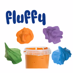 SES Creative My First - Fluffy fingerpaint 4x120ml
