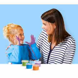 SES Creative My First - Fluffy fingerpaint 4x120ml