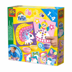 SES Creative My First 14446 - Fingerprint Paint Fantasy Figures - 10 Cheerfully Printed Finger Paint Cards with Fantasy Theme ...