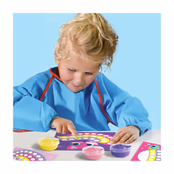 SES Creative My First 14446 - Fingerprint Paint Fantasy Figures - 10 Cheerfully Printed Finger Paint Cards with Fantasy Theme