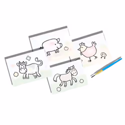 SES Creative My First Colouring with water - Farm animals - Additional view 4