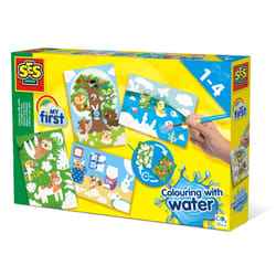 SES Creative My First Colouring with water - Hidden animals