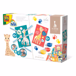 SES Creative My First Sophie la girafe - Colouring and painting, Paints included, Boy/Girl, Marker included, Coloring picture ...